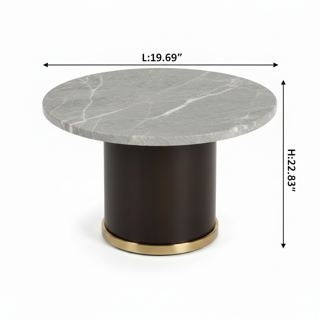 Avenoire End Table — dimensions