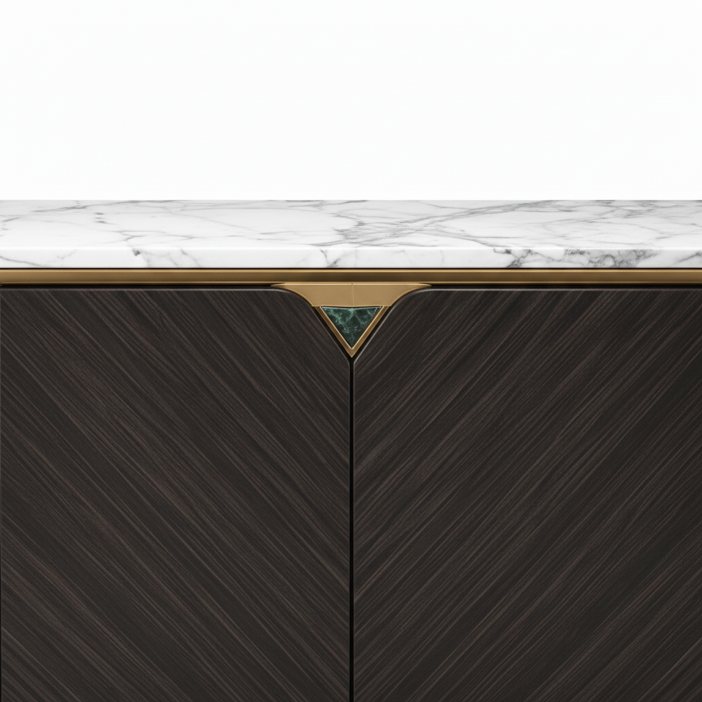 Avenoire Sideboard Detail Herringbone