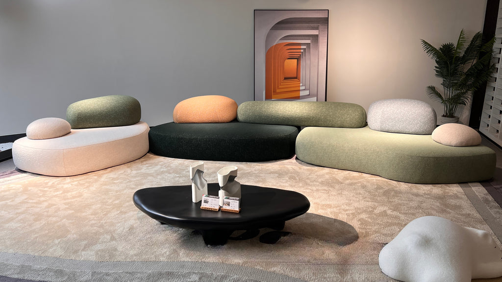 Averon Sectional — three-piece arrangement photographed in a living room