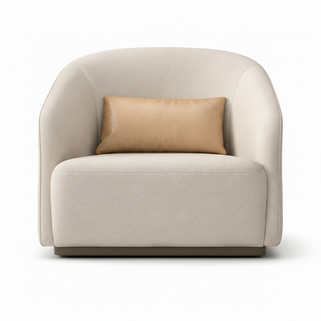 Bellacaire Accent Chair - Front View