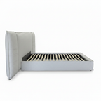 Bressac Bed left-side view of the bed frame on a white background