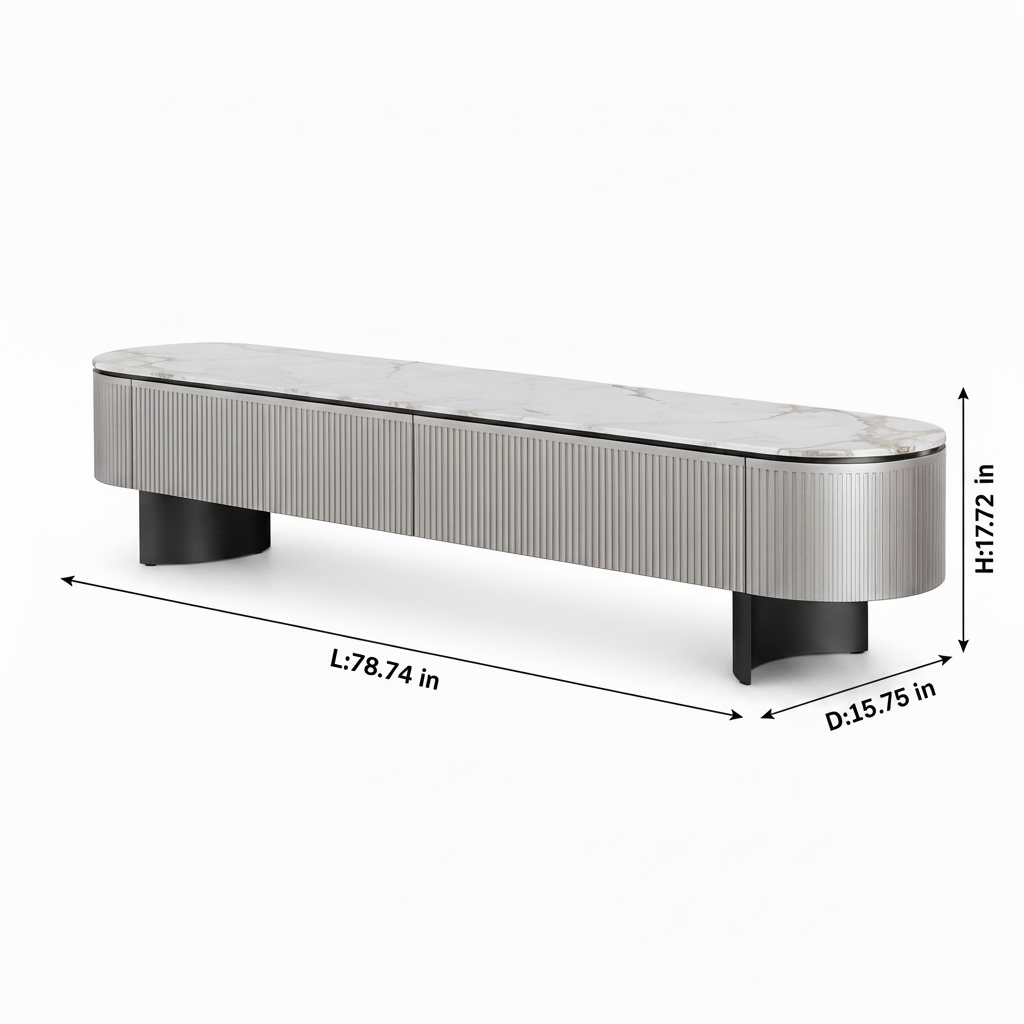 Briarose TV Stand — dimensions