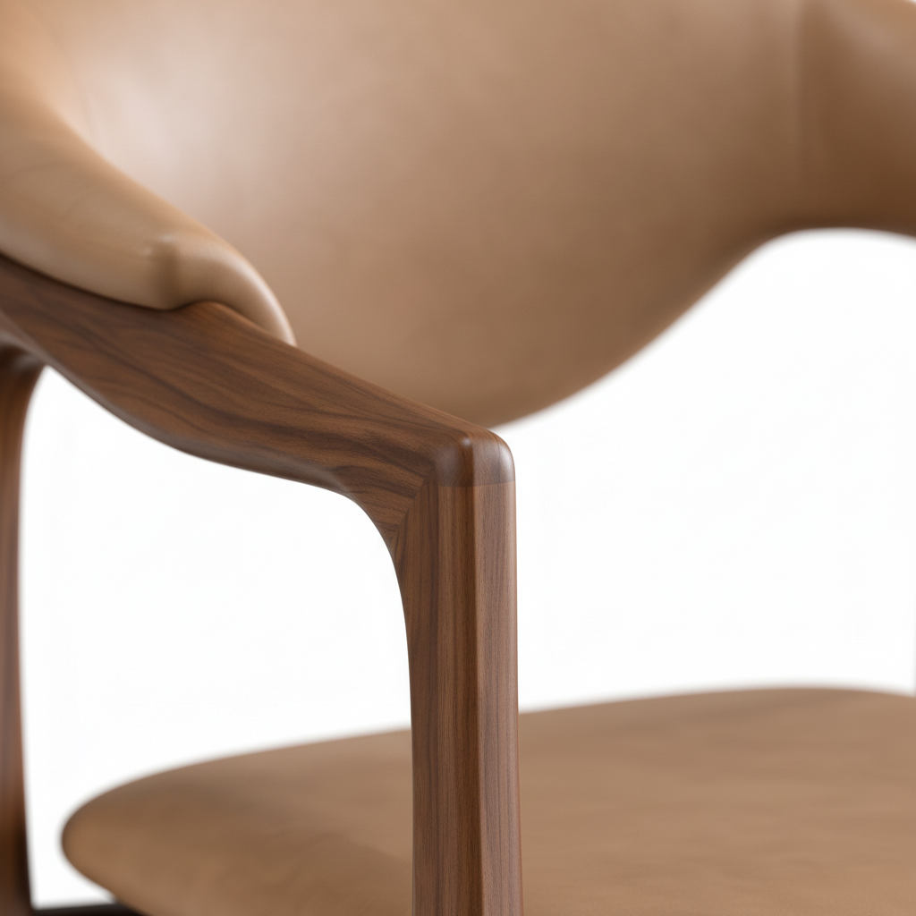 Calista Dining Chair - 扶手细节