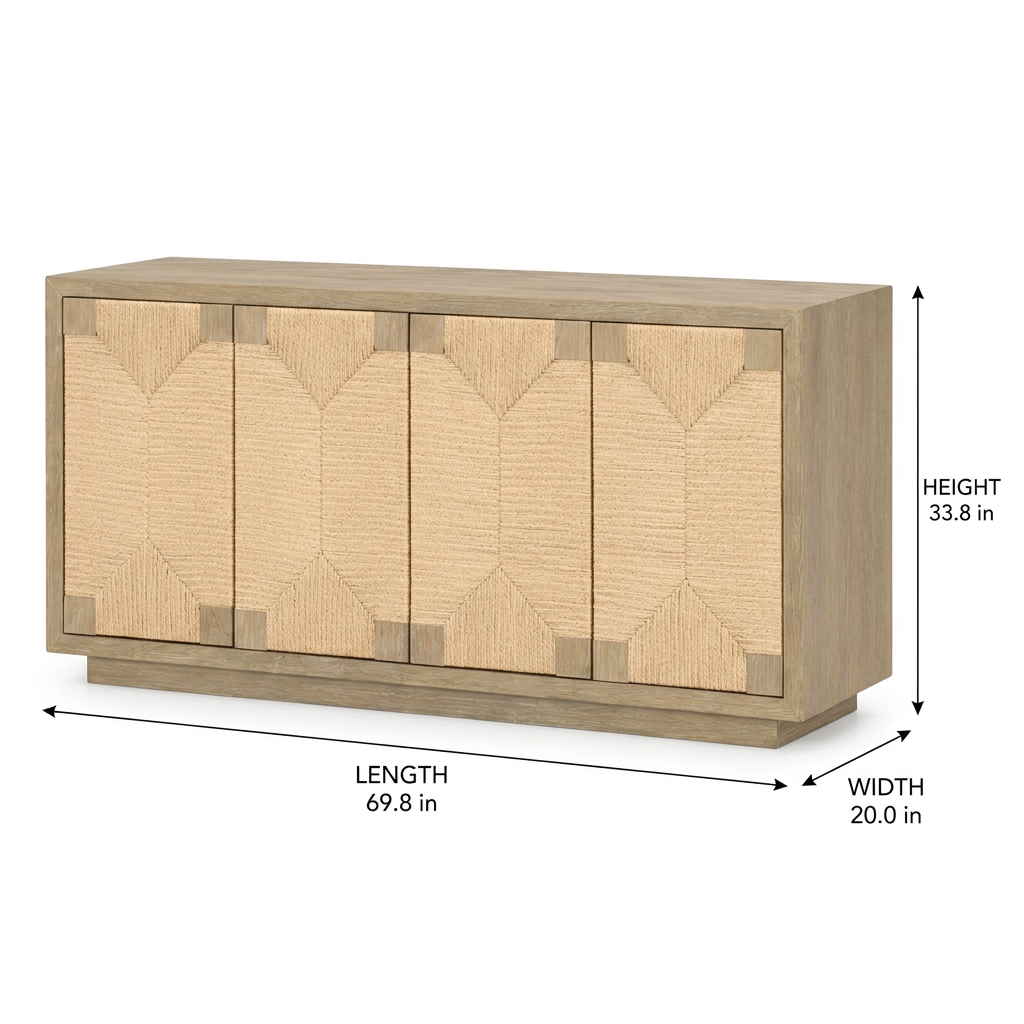 Casoria Sideboard - Dimensions