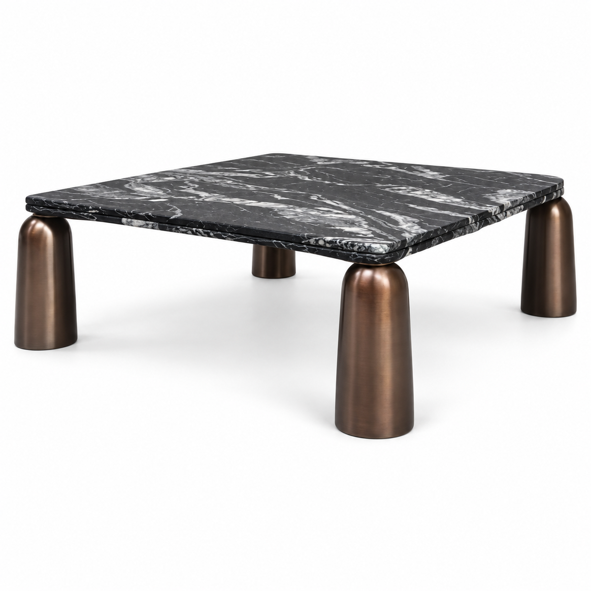 Caverno Marble Coffee Table — studio view