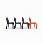 Celmere Noir Accent Chair - Four Chairs Side View