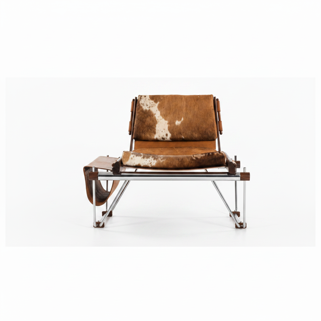 Cendovar Walnut Accent Chair - Front View