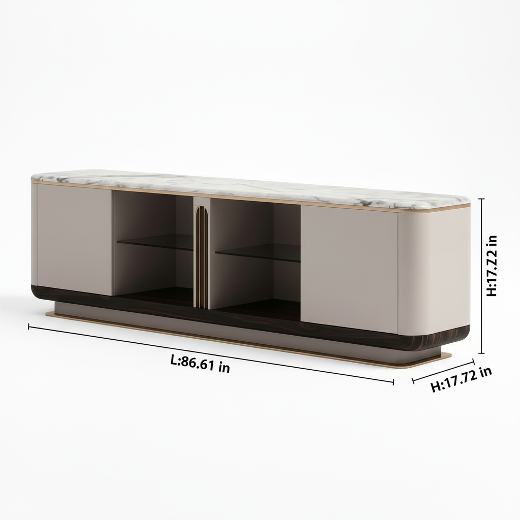 Cevrano TV Stand — dimensions
