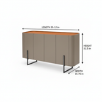 Coralie Sideboard final dimension diagram preview