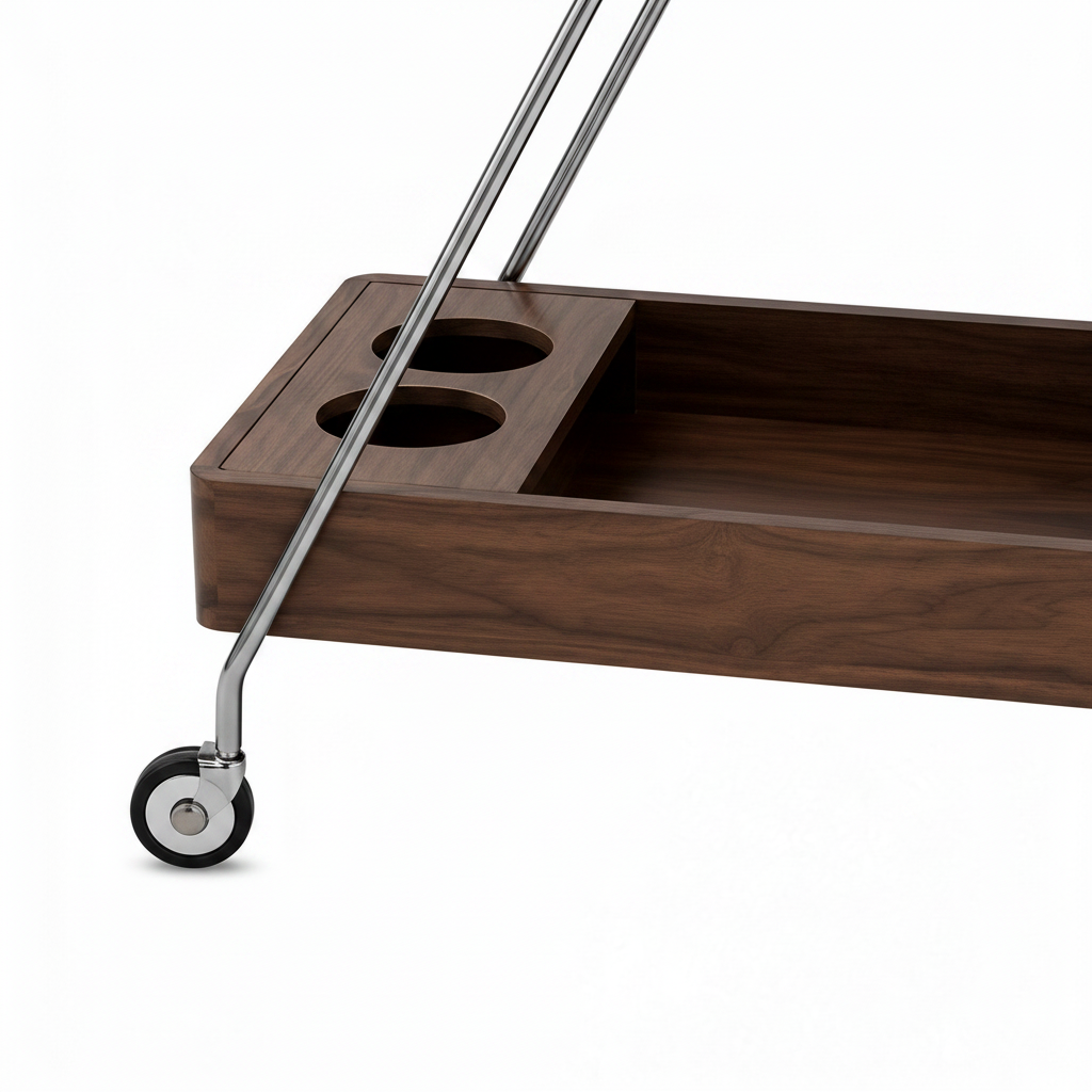 Cormelle Sideboard Detail Wheels