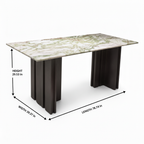 Corvane Dining Table corrected dimension diagram