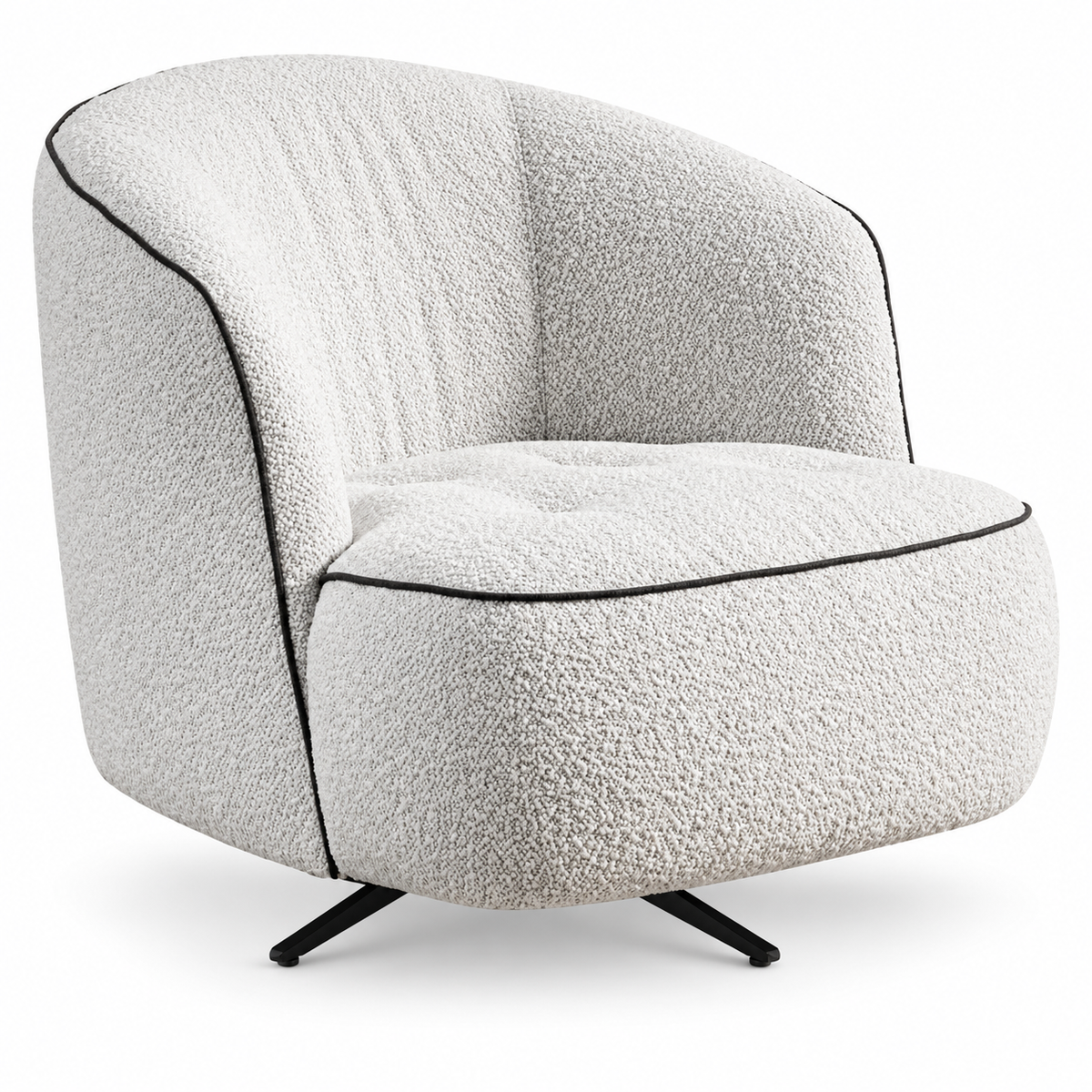 Curvessa Accent Chair — studio view