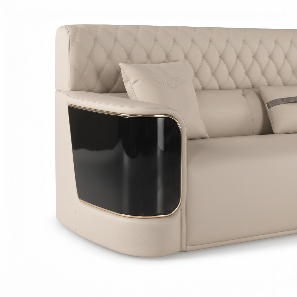Cyrmont Auren Loveseat - Armrest Panel Detail