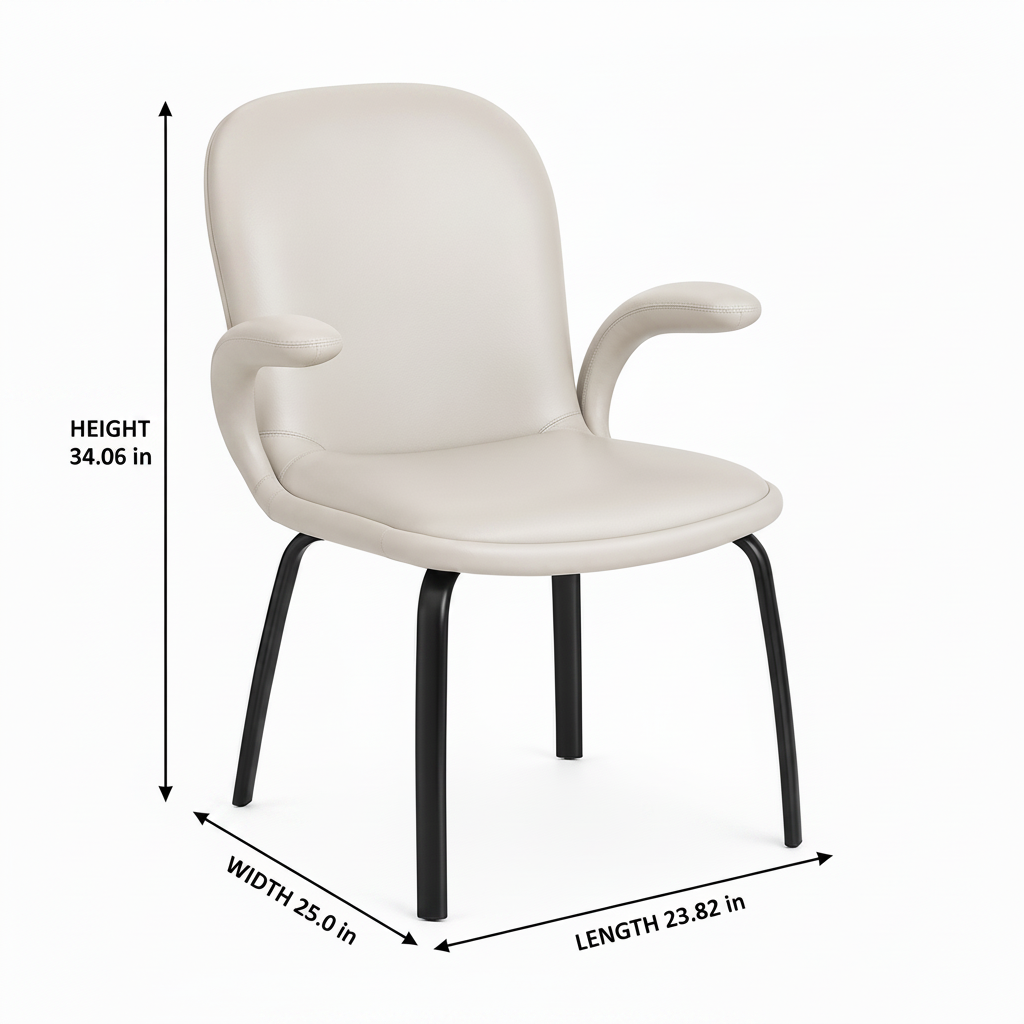 Dorsay Dining Chair dimension diagram