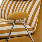 Dovessa Accent Chair opening right, back left side view