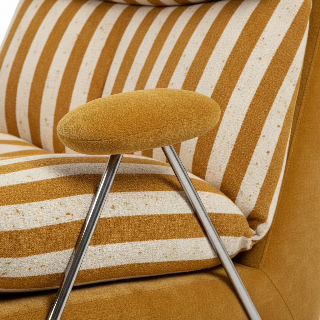 Dovessa Accent Chair opening right, back left side view