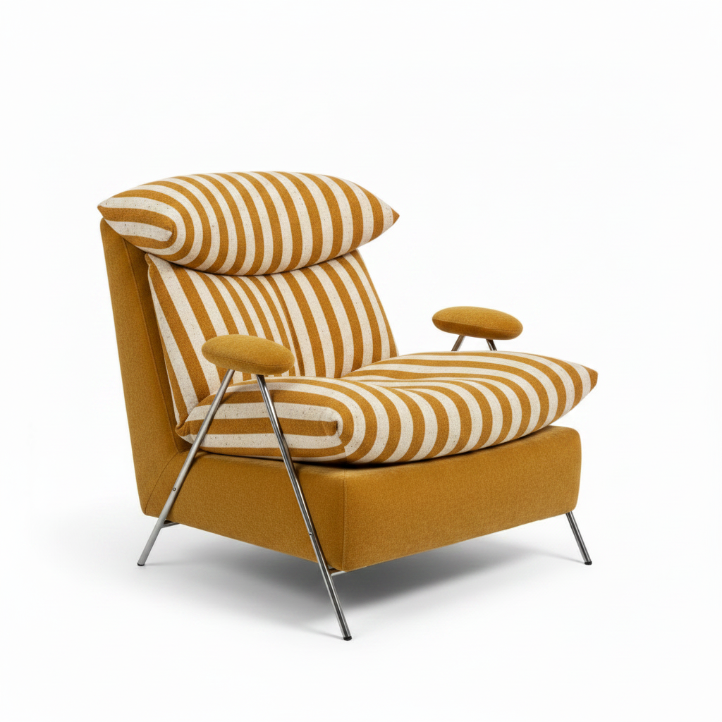 Dovessa Accent Chair opening left, back right side view