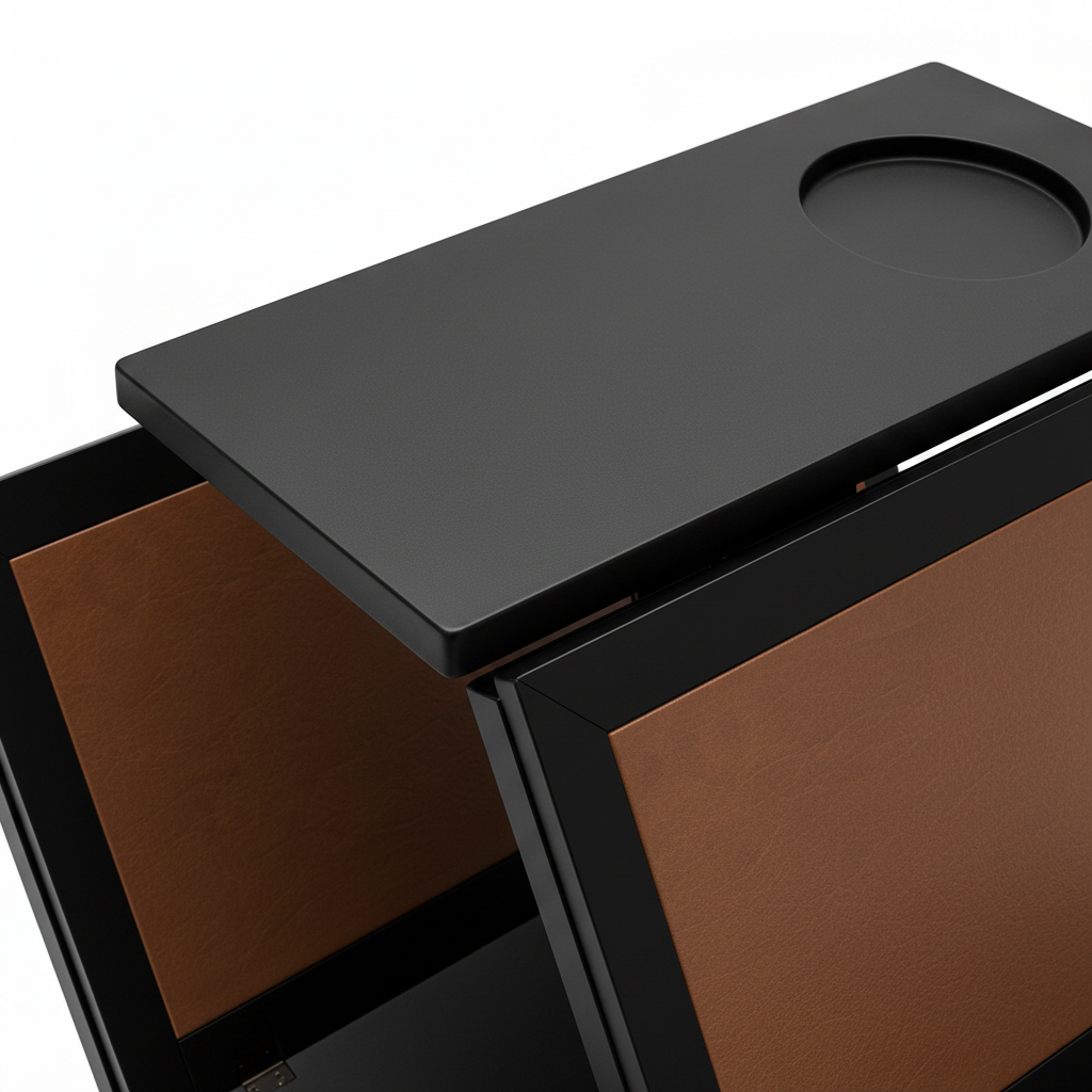 Elarenne End Table 桌面近景细节