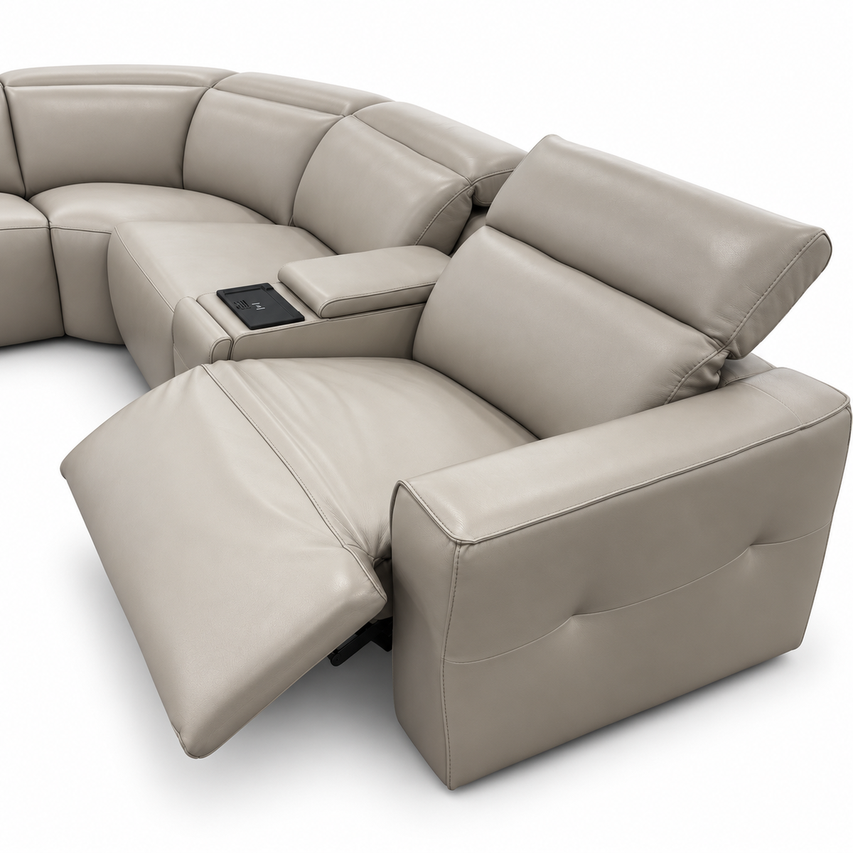 Elaronne power reclining sectional sofa - reclining