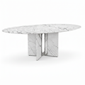 Elemont Dining Table replacement elevated oblique view