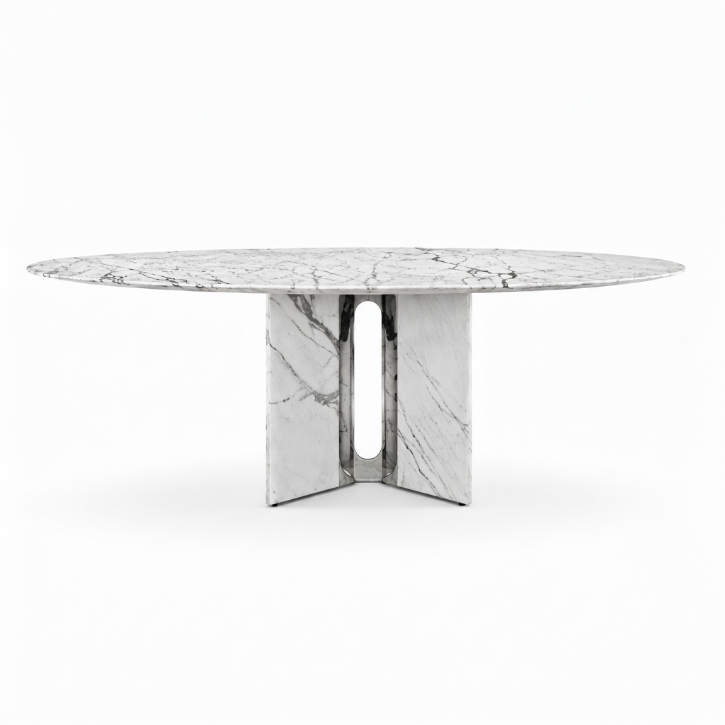 Elemont Dining Table replacement front view