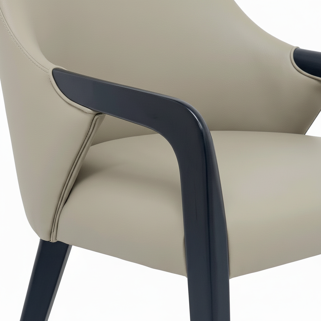 Estelle Dining Chair – Armrest Detail