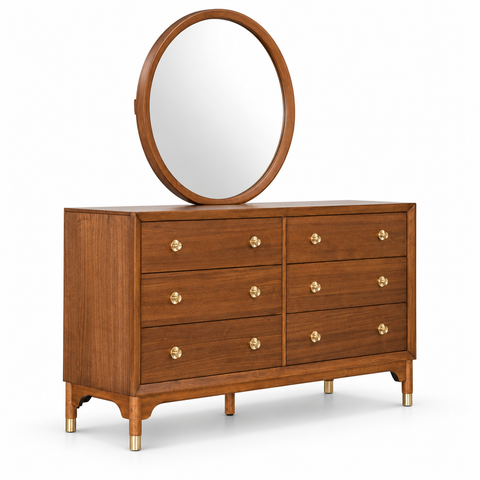 Hepburne Dresser and Mirror Set