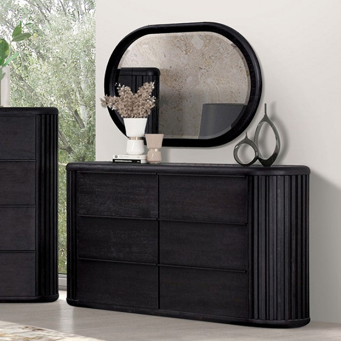 Hildesheim Mirror shown with coordinating dresser; mirror only, dresser sold separately
