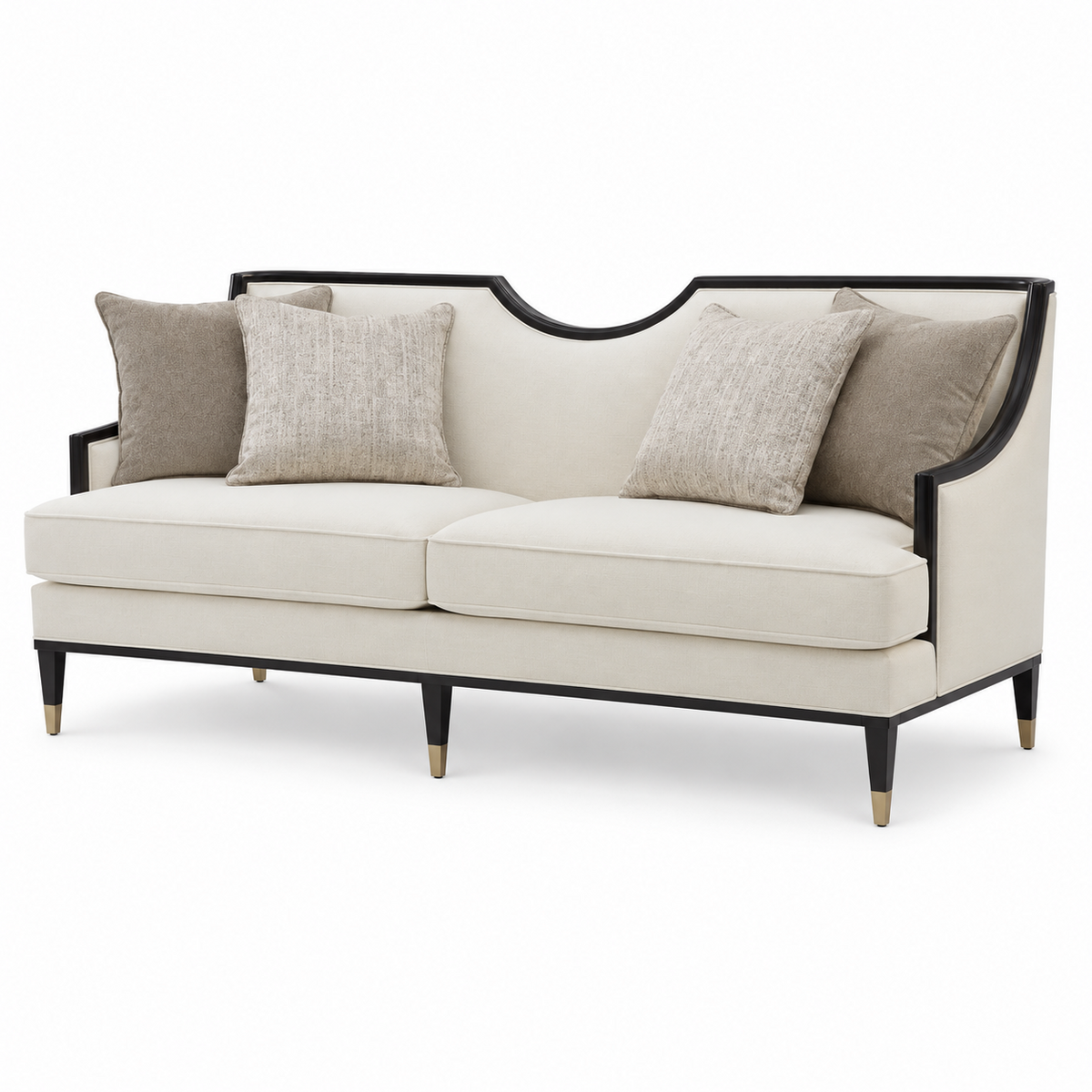 La Salle Sofa — complete three-quarter studio view