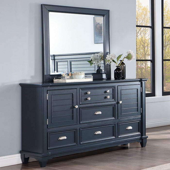 Manzanillo Mirror shown with coordinating dresser; mirror only, dresser sold separately