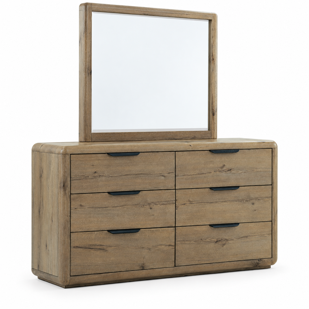 Included component — Solenne Arc Dresser and Mirror Set