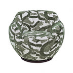 Tigard Swivel Accent Chair — Sage Green manufacturer view