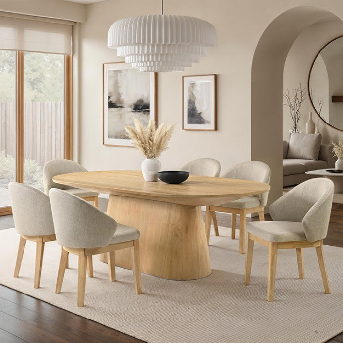 Tottenham 7-Piece Dining Set — Default Title manufacturer view