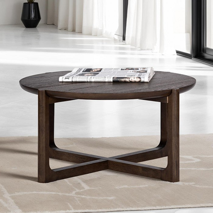 Vellara 36-Inch Wood Top Coffee Table — Default Title manufacturer view