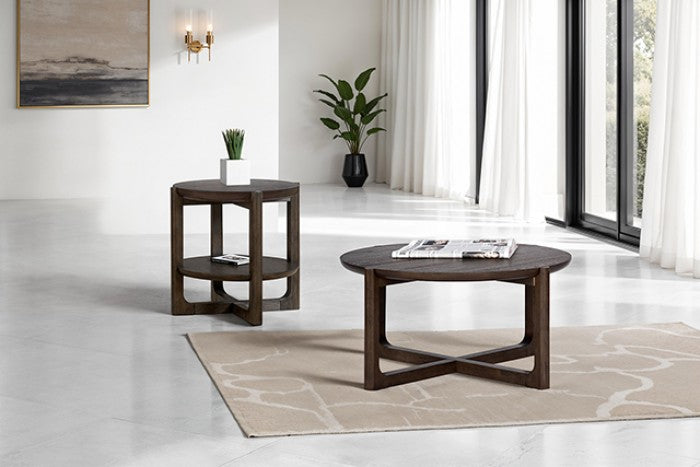 Vellara 36-Inch Wood Top Coffee Table — Default Title manufacturer view
