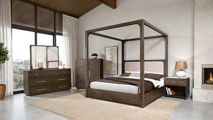 Vellara Eastern King Canopy Bed — Default Title manufacturer view