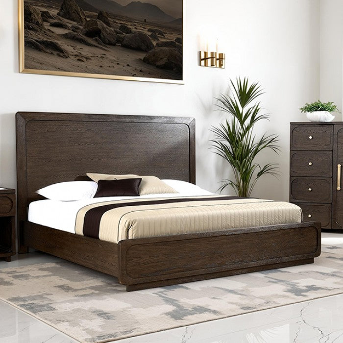 Vellara Queen Wood Panel Bed — Default Title manufacturer view