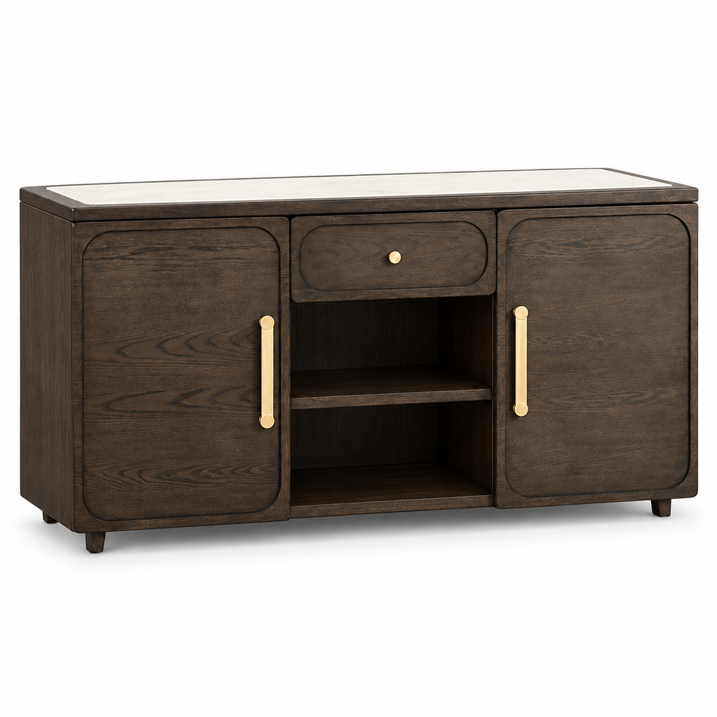 Vellara Sideboard complete product on white background
