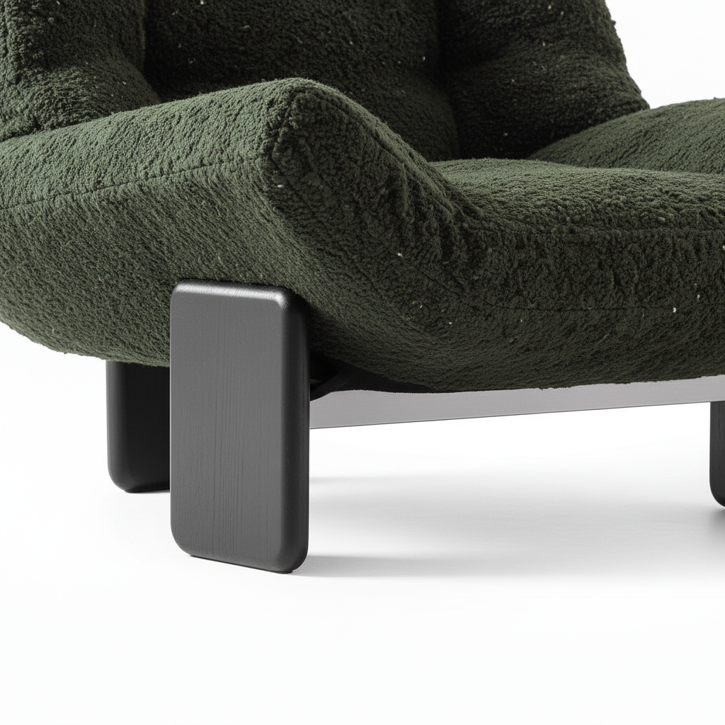 Galenne Accent Chair - Leg Detail