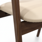 Genevieve Dining Chair - Seat & Leg Detail