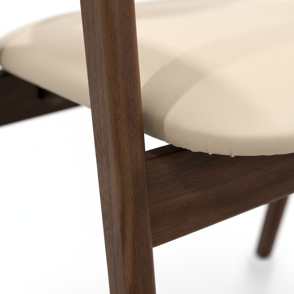 Genevieve Dining Chair - Seat & Leg Detail