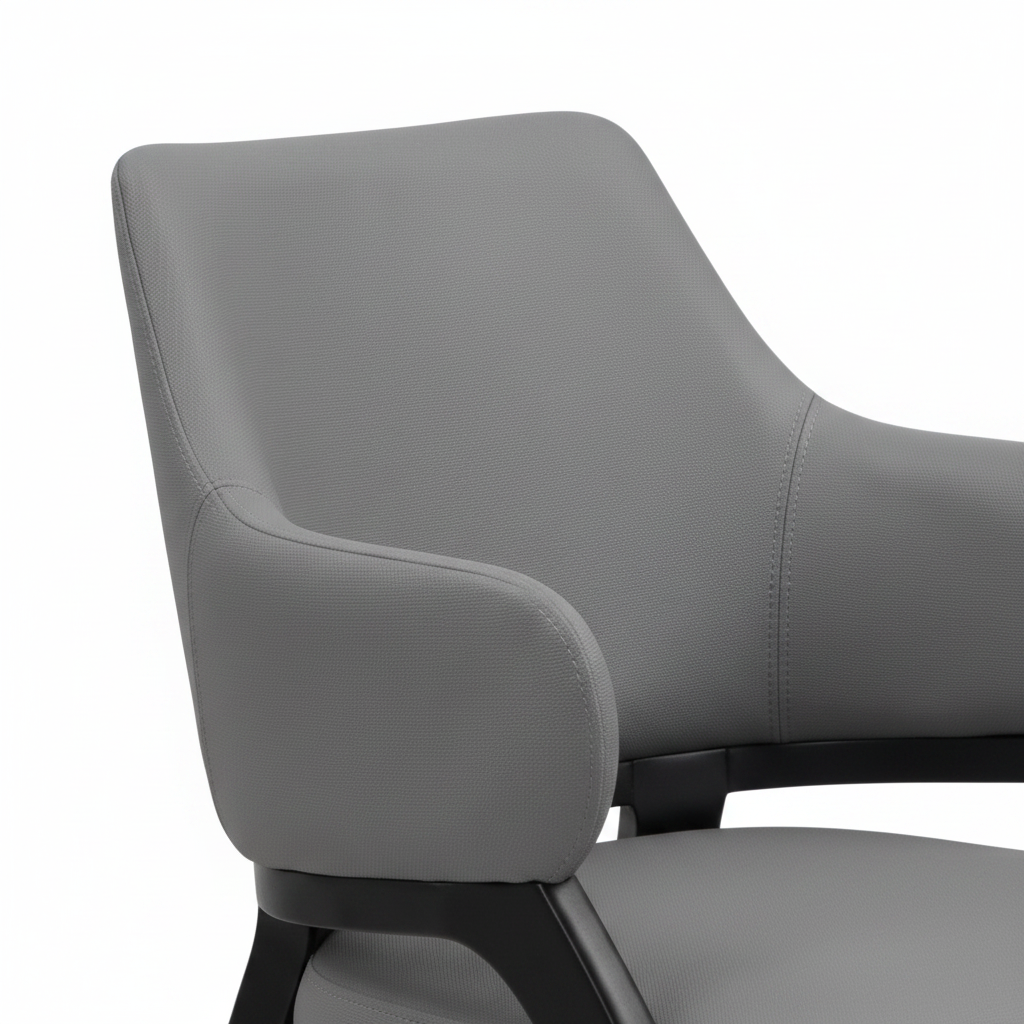 Giselle Dining Chair - Backrest & Armrest Detail