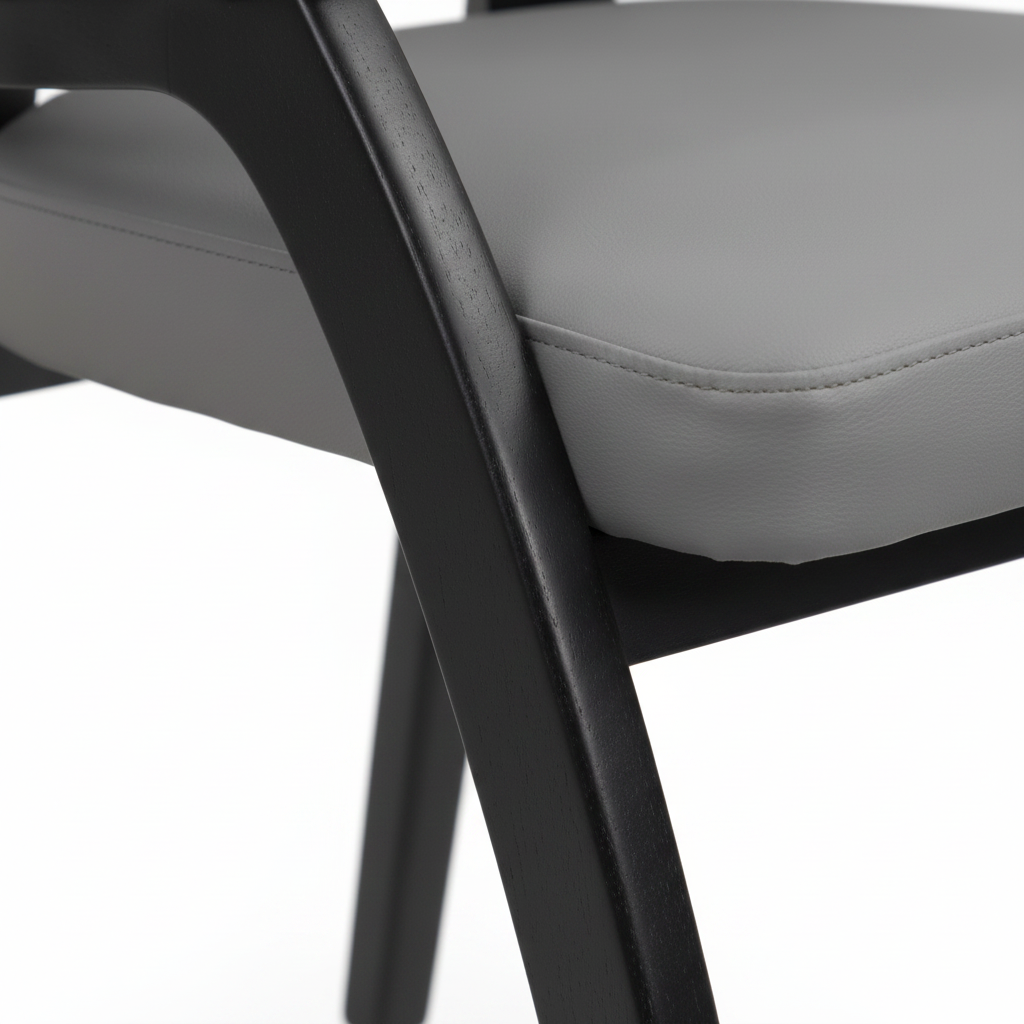 Giselle Dining Chair - Seat & Leg Detail