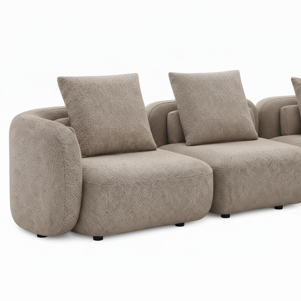 Glenoire Sectional 面料细节图生成中