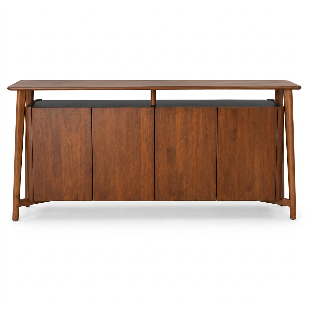 Hadsten 4-Door Sideboard - Front View