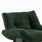 Harcourt Accent Chair close-up of backrest detail on a white background