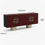 Helier Sideboard final dimension diagram preview