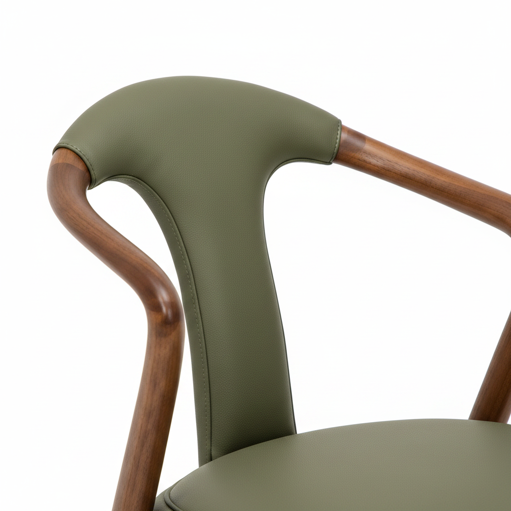 Heloise Dining Chair - Backrest & Armrest Detail