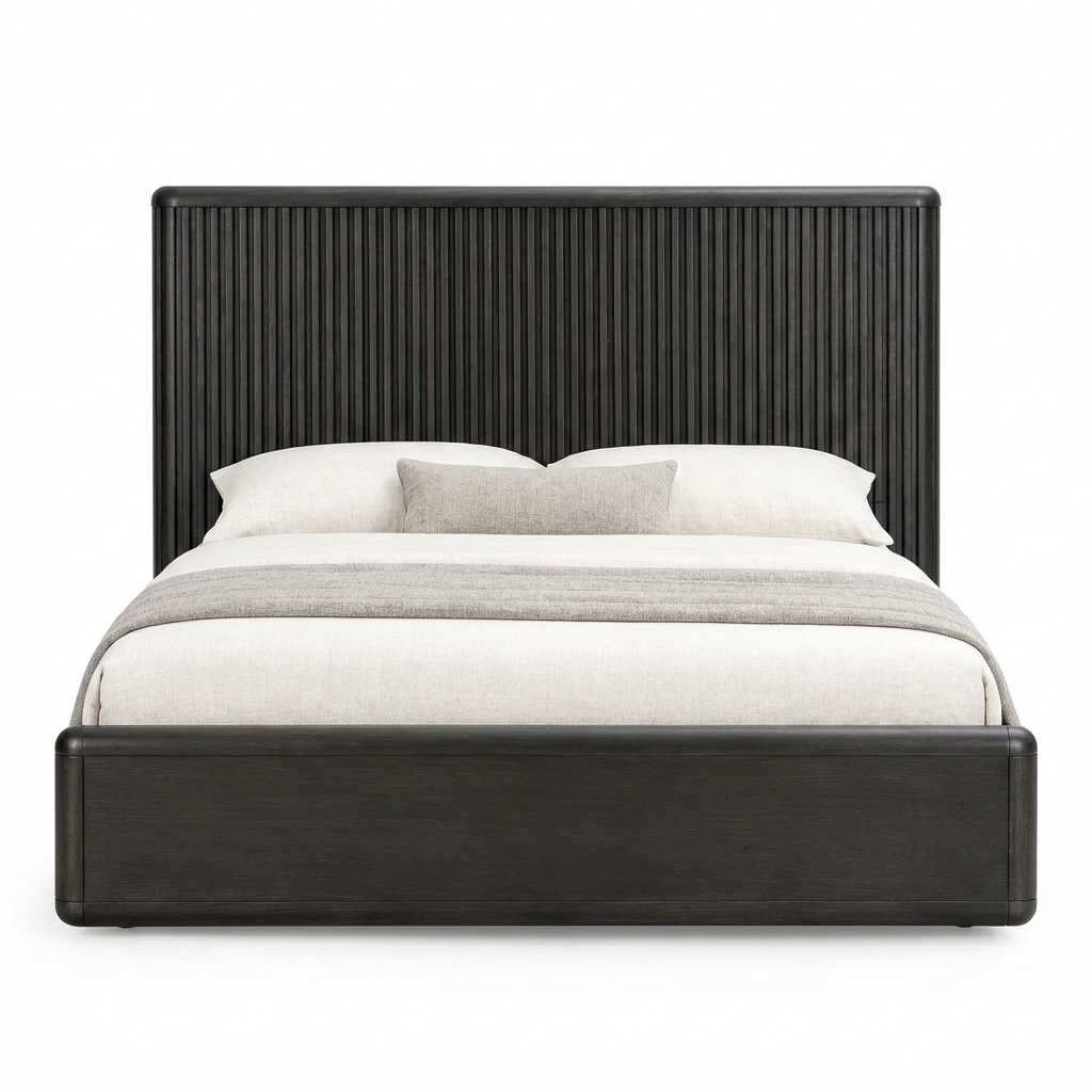 Hildesheim Fluted Bed - Front View
