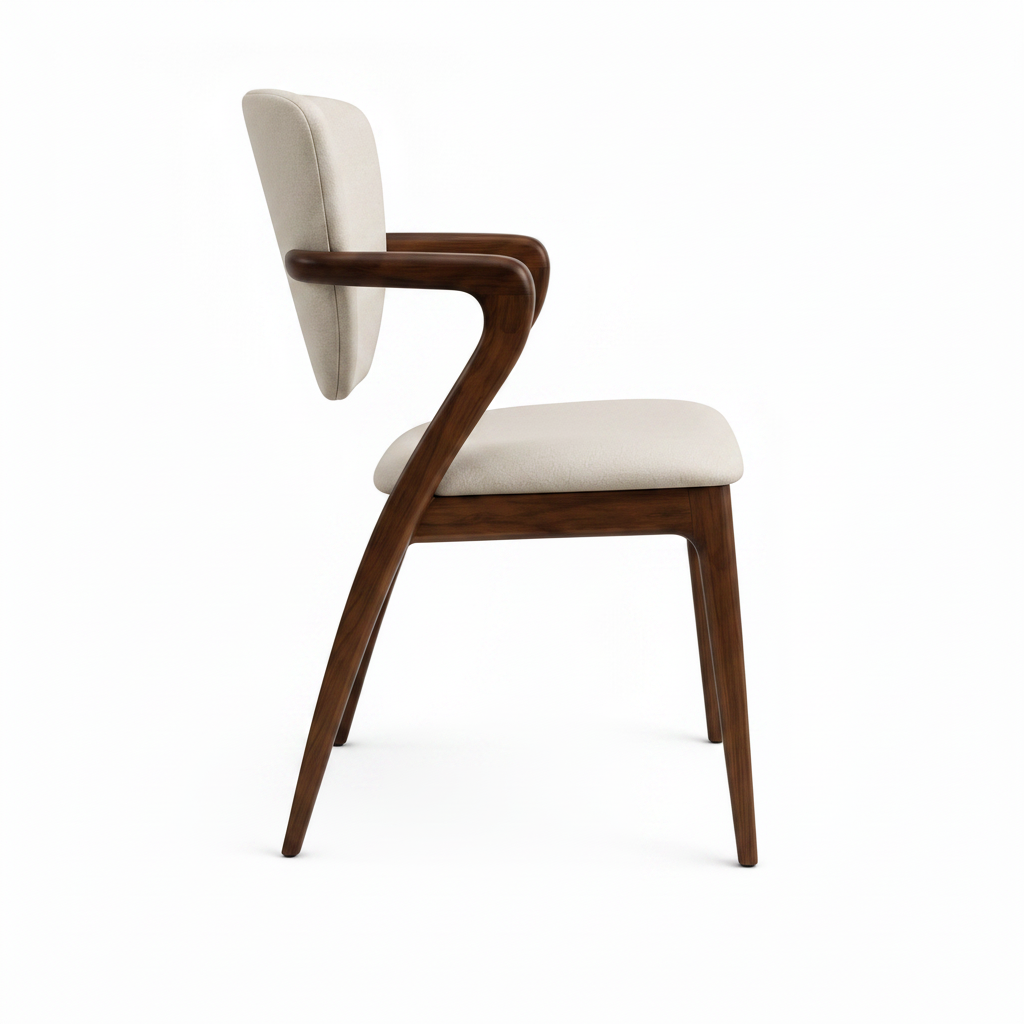 Ilaria Dining Chair - 左侧面